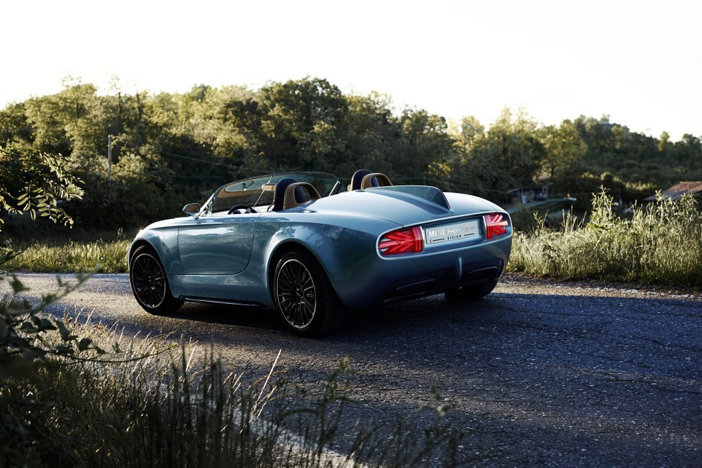 The Mini Superleggera Vision. The Mini Superleggera Vision.